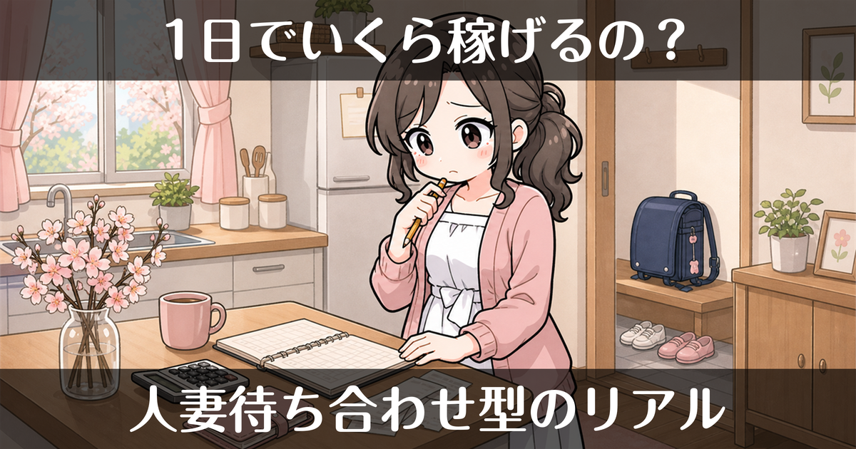 デリヘルは1日でいくら稼げる？人妻・待ち合わせ型の場合