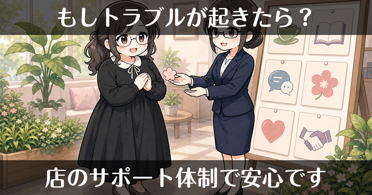 風俗でトラブルが起きたら？店のサポート体制を解説